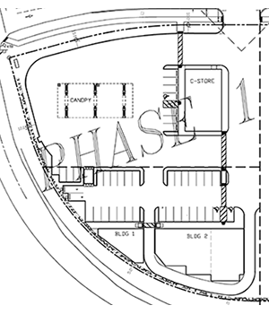 Delta Plaza Site Plan